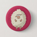 Recherche de moutons drôles badges Animal