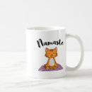 Search for namaste cat mugs Wellness