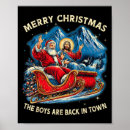 Search for santa and jesus posters Are back