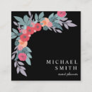 Search for millennial business cards Floral