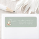 Search for bunny rabbit return address labels Baby shower