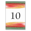 Search for gold and red table cards Modern