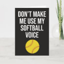 Search for coaching softball cards Funny