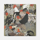 Search for antique chickens magnets Roosters