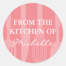 Search for home cooked stickers Made with love