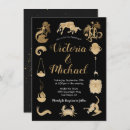 Search for zodiac wedding invitations Modern