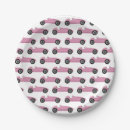 Search for racing cars paper plates First birthday