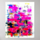 Search for abstract acrylic paintings posters Pink