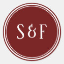 Search for maroon and white stickers Simple