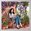 Recherche de pot de café posters Fleurs