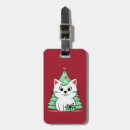 Recherche de chat noël bagages étiquettes Festif