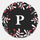 Search for leaves and berries stickers Botanical