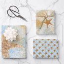 Search for starfish wrapping paper Coastal