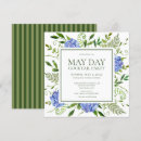 Search for may day invitations Watercolor