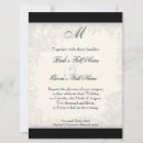 Search for monogram 6x8 invitations Red