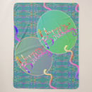 Search for happy birthday blankets Colourful