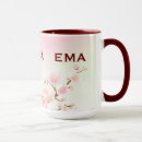 Search for pink cherry blossom flowers mugs Girly
