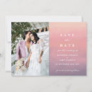 Search for ombre save the dates Boho