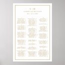 Search for gold wedding seating charts Elegant