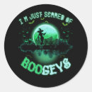 Search for scared stickers Halloween