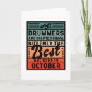 Search for drummer birthday cards Drumming