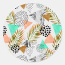 Search for abstract geometric stickers Trendy