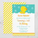Search for rubber ducky invitations Splish splash