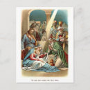 Search for wise men vertical postcards Star of bethlehem