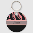 Search for zebra blue keychains Black
