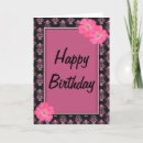 Recherche de rose noir anniversaire cartes Jolie
