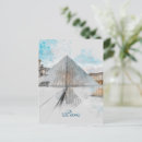 Search for watercolor drawing postcards France