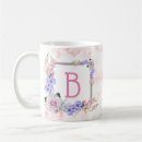 Search for marble monogram mugs Rose