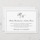 Search for formal classy elegant wedding invitations Simple