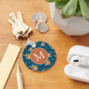 Search for dark blue keychains Floral