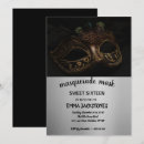 Search for mask sweet 16 invitations Elegant