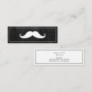 Recherche de moustache cartes visite Professionnel