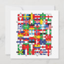 Search for country flags invitations World
