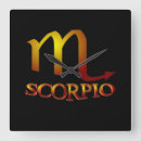 Recherche de scorpion horloges Zodiaque
