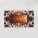 Search for leather business cards Western