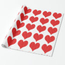 Search for valentines wrapping paper Red