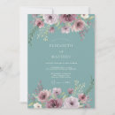 Search for dusty blue and mauve wedding invitations Elegant