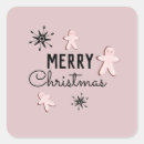 Search for gingerbread cookie stickers Snowflake