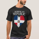Recherche de drapeau de la république dominicaine tshirts Coeur