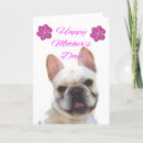 Search for french bulldog mothers day cards Mom