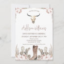 Recherche de crâne taureau invitations Boho