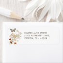 Search for flower girl return address labels Modern