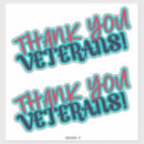 Search for thank a veteran stickers Thanks