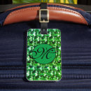 Recherche de pierre précieuse bagages étiquettes Strass