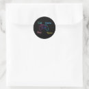 Search for neon design stickers Retro