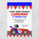Search for go kart racing invitations Party